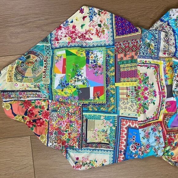 JOHNNY WAS FLEUR BRAIDED WRAP ONEPIECE SWIMSUIT XXL - Picture 16 of 16